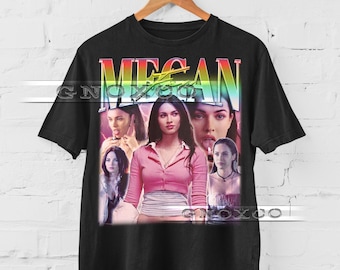 MEGAN FOX Vintage Shirt, Megan Fox Homage Tshirt, Megan Fox Fan Tees, Megan Fox Retro 90s Sweater, Megan Fox Merch Gift