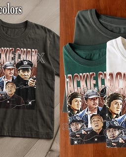 ジャッキー・チェン レトロシャツ、ジャッキー・チェン Tシャツ