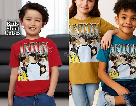 ANTON Riize Shirt, Anton Idol Tshirt, Anton Fan Tees, Anton Retro