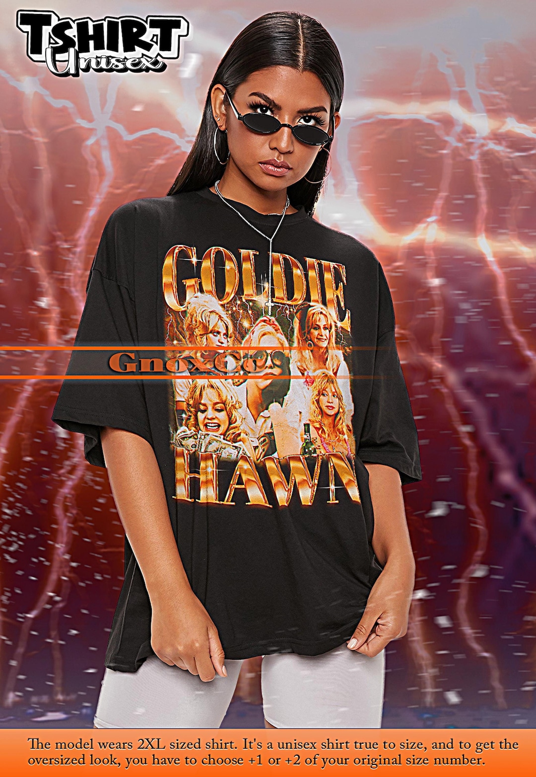 GOLDIE HAWN Vintage Shirt, Goldie Hawn Homage Tshirt, Goldie Hawn