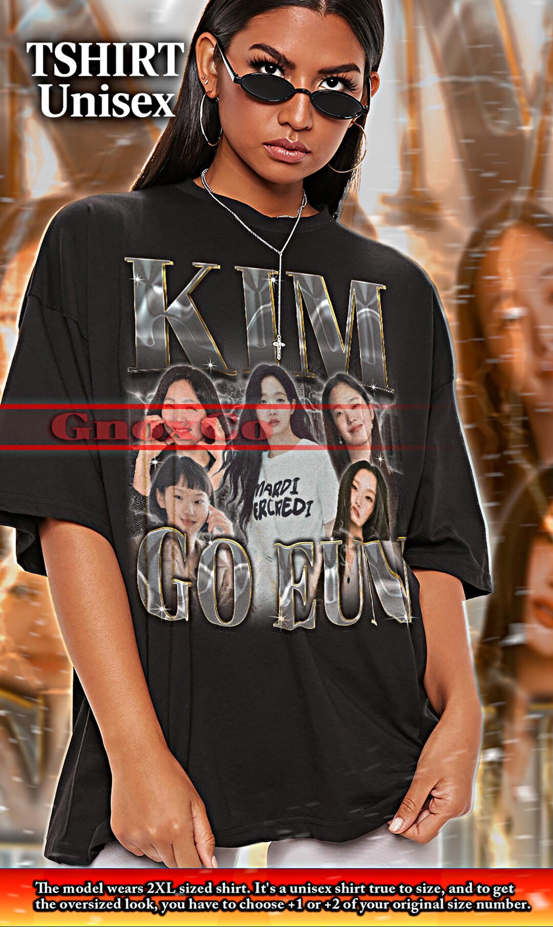 KIM GO EUN Shirt, Kim Go Eun Tshirt, Kim Go Eun Retro Tees, Kim Go Eun ...