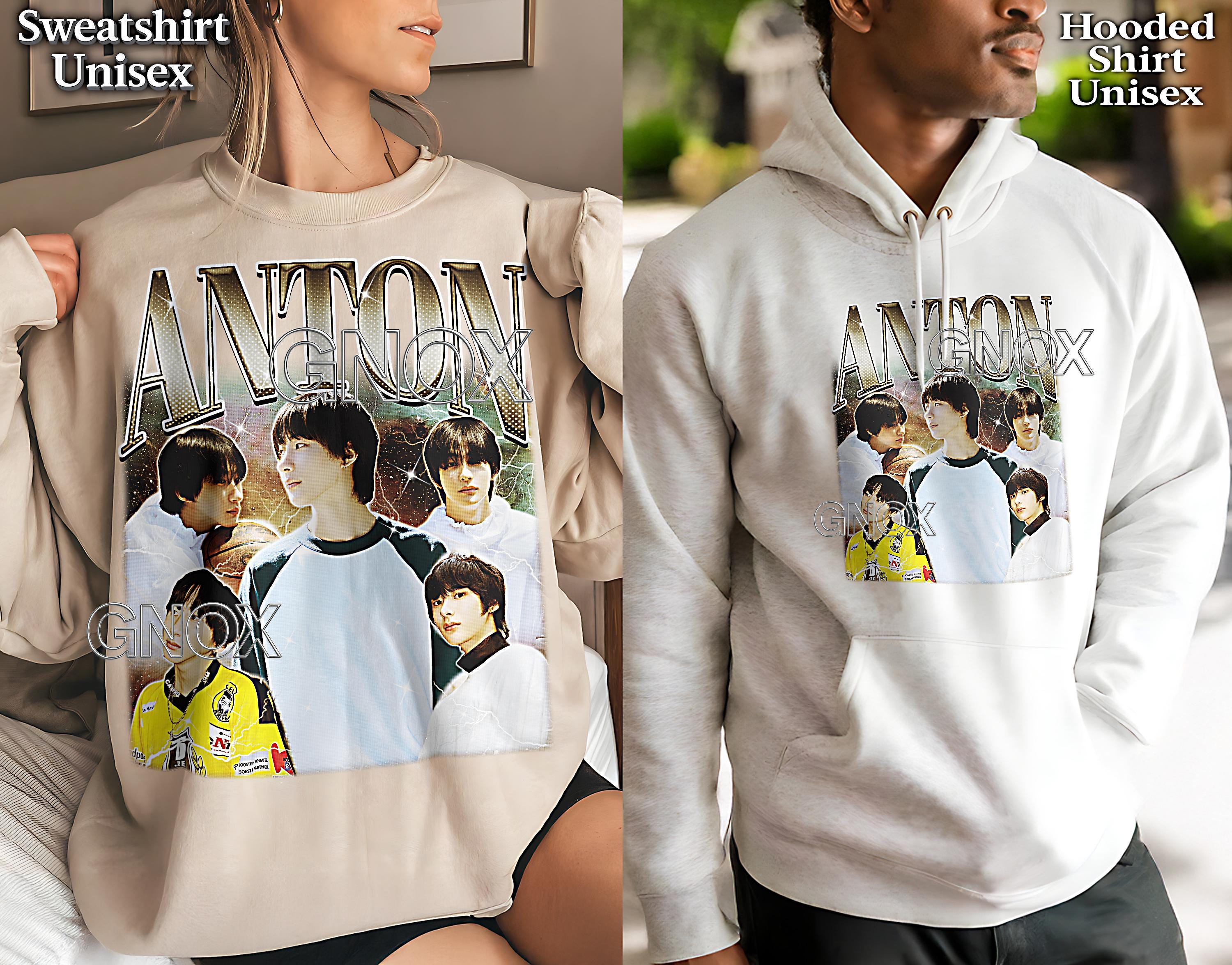 RIIZE ANTON ライズ アントン Tシャツ グッズ ユニフォーム セット ANTON Riize Shirt, Anton Idol Tshirt, Anton Fan Tees, Anton Retro