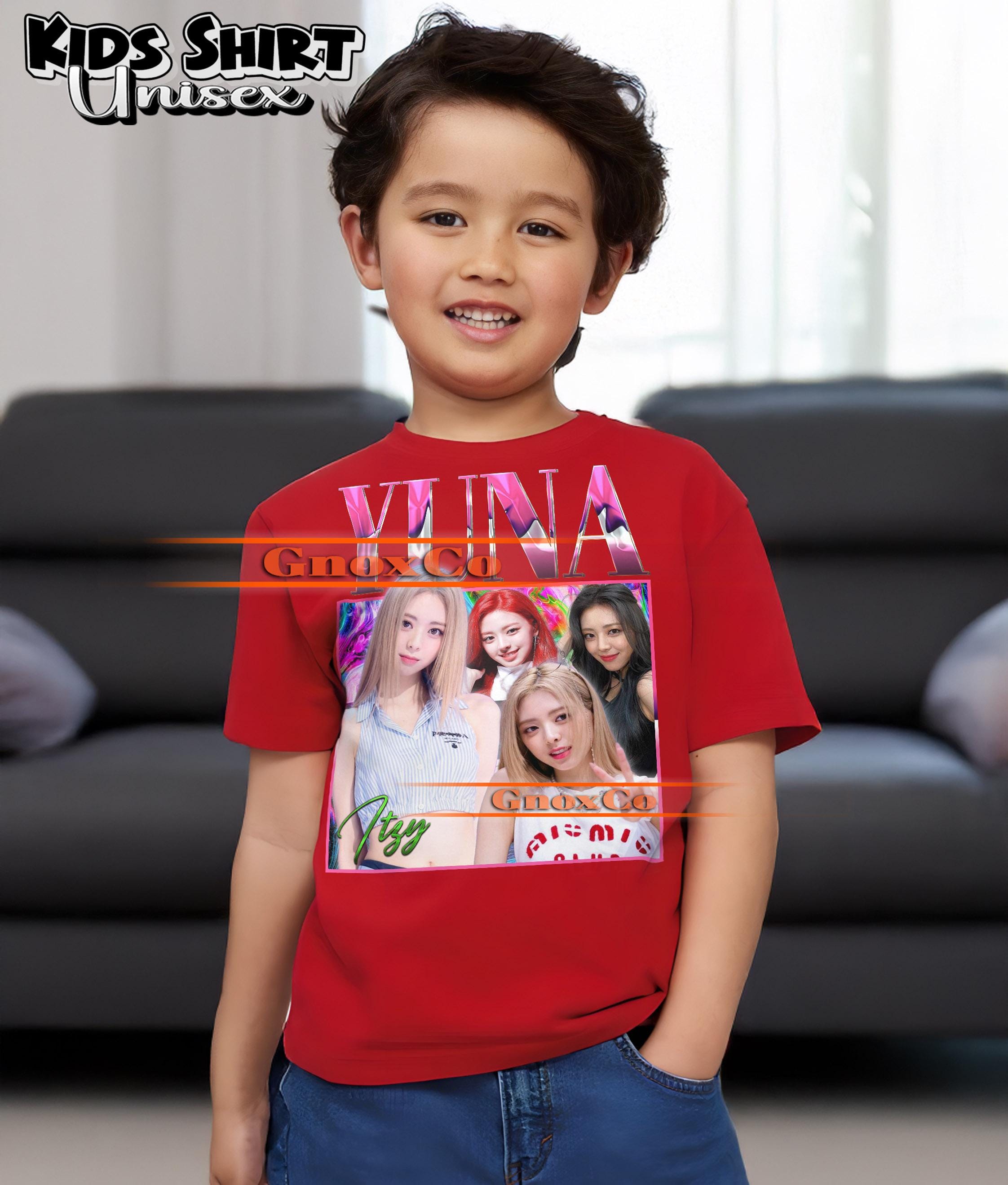 Camiseta YUNA ITZY, Camiseta vintage YUNA, Camiseta homenagem a