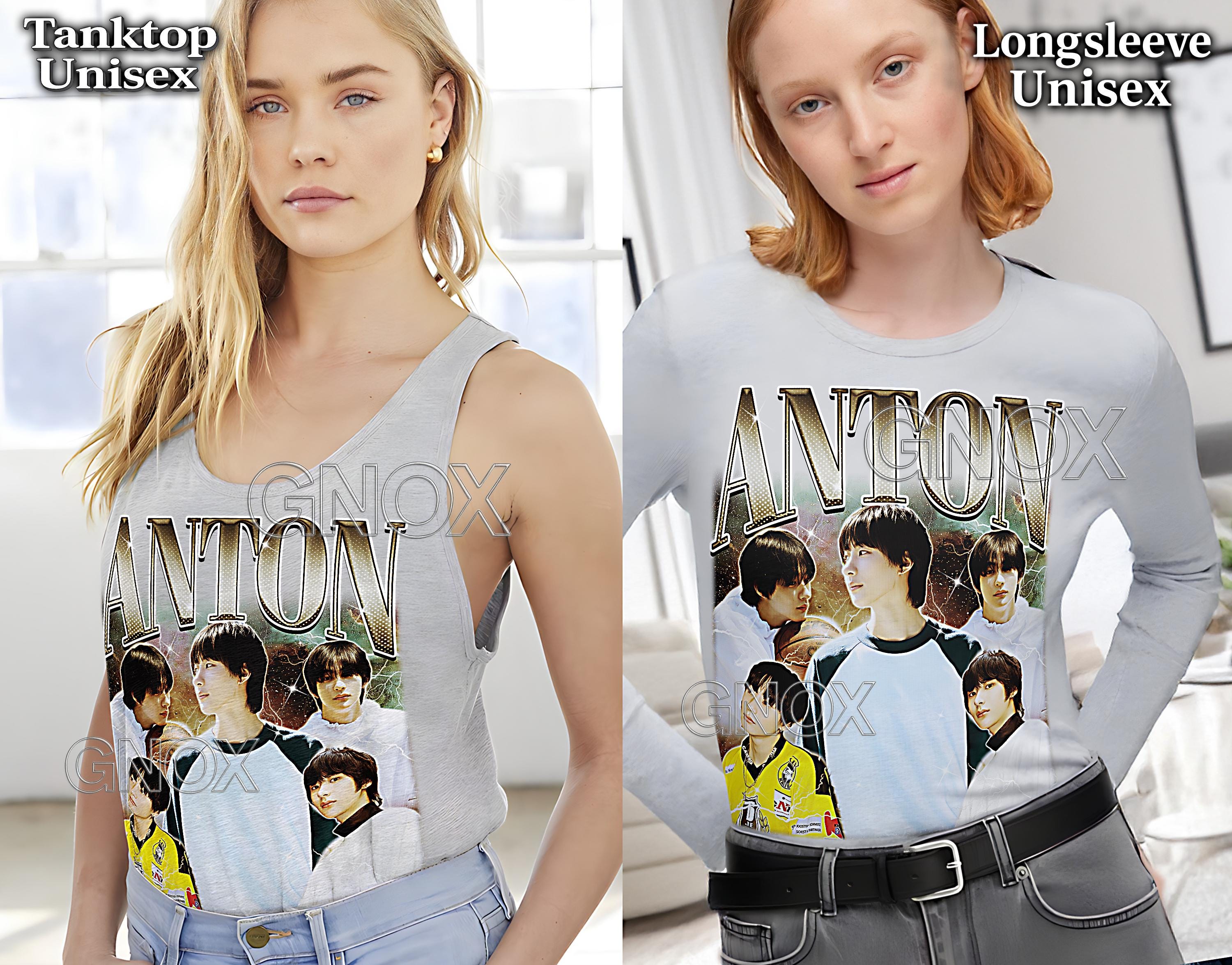 ANTON Riize Shirt, Anton Idol Tshirt, Anton Fan Tees, Anton Retro