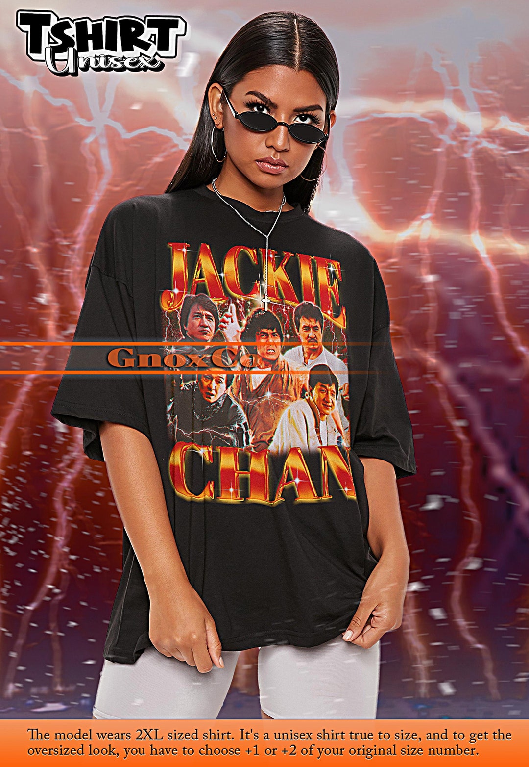 ジャッキー・チェン シャツ、ジャッキー・チェン ヴィンテージ Tシャツ