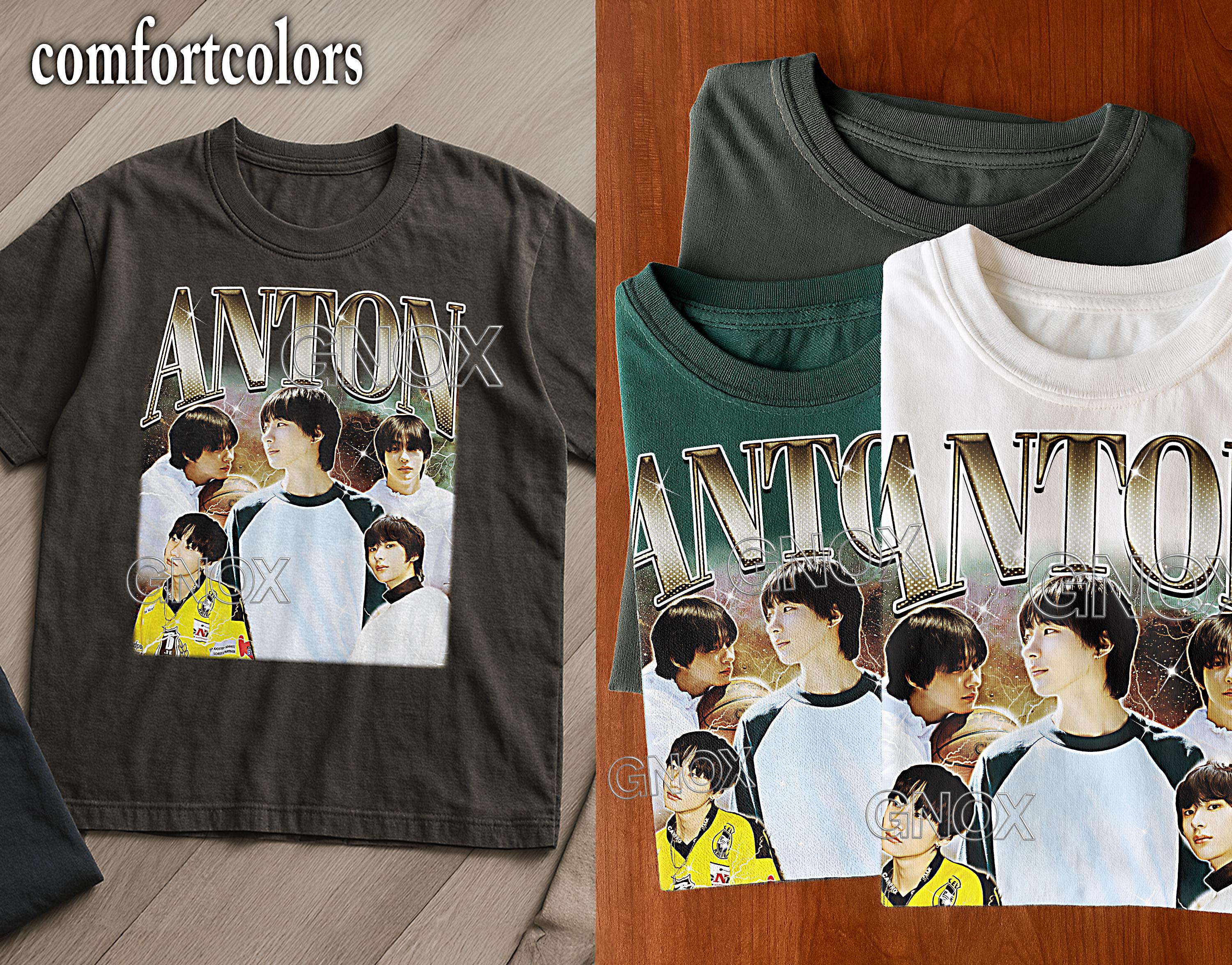 ANTON Riize Shirt, Anton Idol Tshirt, Anton Fan Tees, Anton Retro