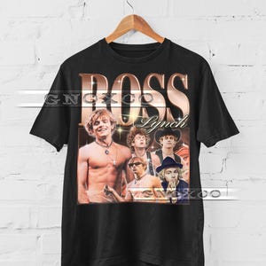 Maglietta vintage di ROSS LYNCH, maglietta omaggio a Ross Lynch, magliette dei fan di Ross Lynch, maglietta retrò della band anni &#39;90 di Ross Lynch, regalo di merchandising di Ross Lynch #saf