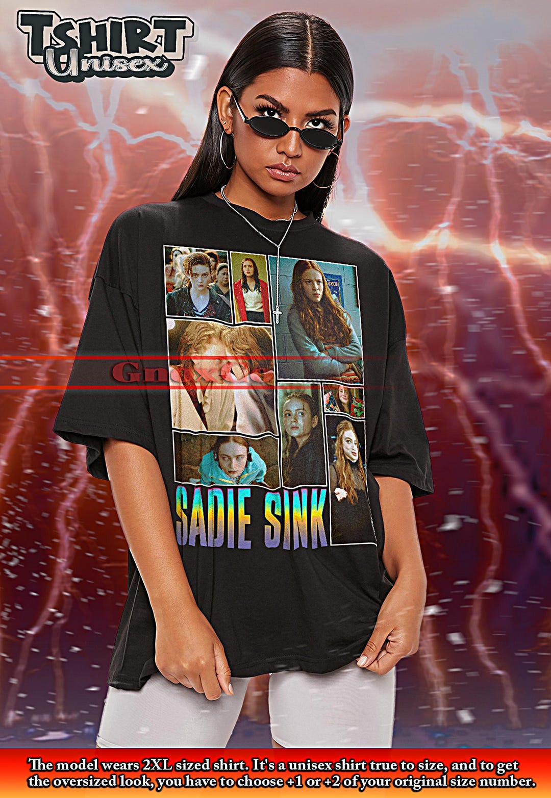 SADIE SINK Shirt, Sadie Sink Tshirt, Sadie Sink Vintage Tees