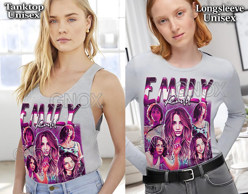 Emily Rudd Pink Shirt EMILY RUDD Shirt, Emily Rudd Tshirt, Emily Rudd Tees, Emily Rudd Retro ...