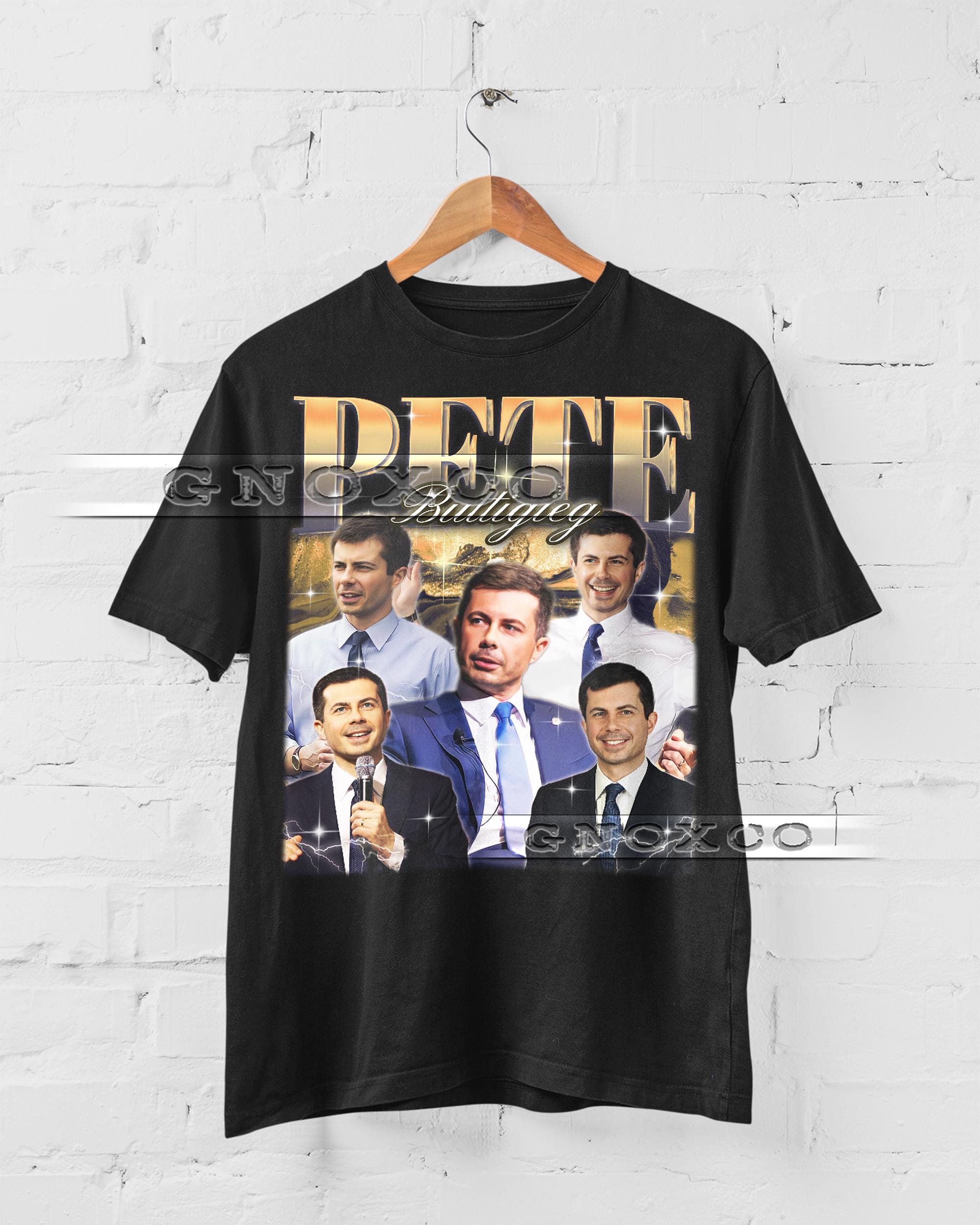 PETE BUTTIGIEG Vintage Shirt, Pete Buttigieg Homage Tshirt, Pete Buttigieg Fan Tees, Pete Buttigieg Retro 90s , Pete Buttigieg Gift #saf