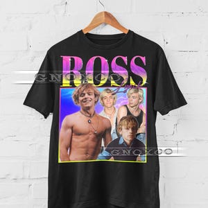 Maglietta vintage di Ross Lynch, maglietta omaggio a Ross Lynch, magliette da fan di Ross Lynch, maglione retrò anni &#39;90 di Ross Lynch, regalo di merchandising di Ross Lynch #tpc