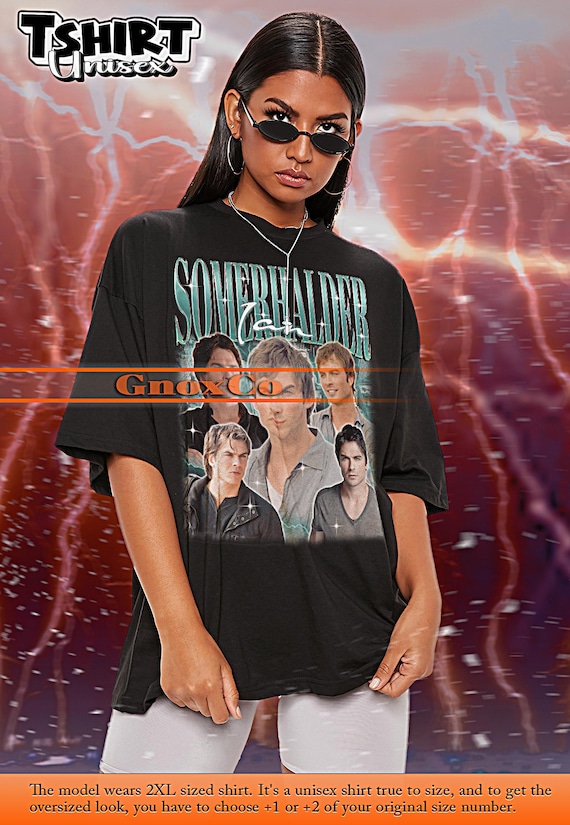IAN SOMERHALDER Vintage Shirt, Ian Somerhalder Homage Tshirt, Ian  Somerhalder Fan Tees, Ian Somerhalder Retro 90s Sweater Merch Gift #ari