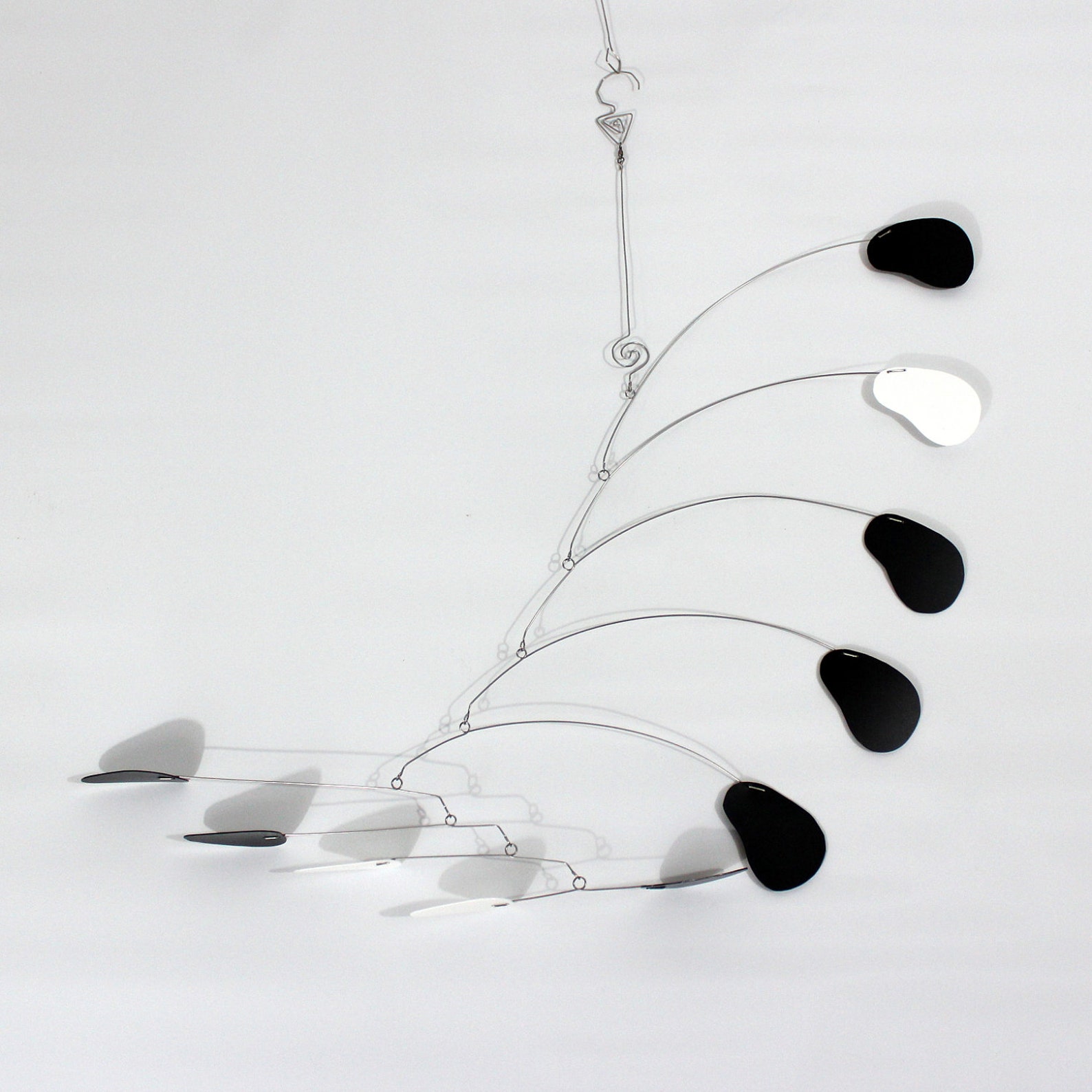 The McCoy Hanging Wire Mobile Art Mobile Sculpture Etsy