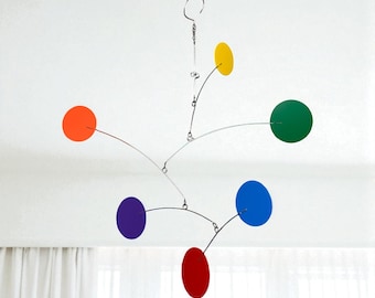 STABILE Mobile Verneuil Créations Number 8 PLANET Handmade in