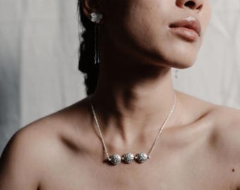 Handmade Engraved Amulet Necklace – Gold or Silver Plated Boho Jewelry