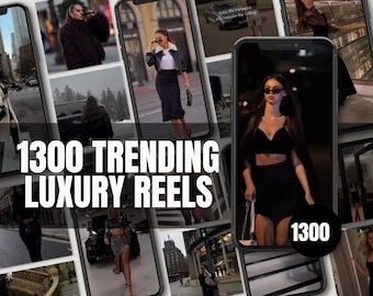 1300+ Viral Luxury Rich Lifestyle Videos Reels, Cars, Yacht, Plane, Millionaire, TikTok, Instagram, YouTube, Digital Marketing, MRR, PLR