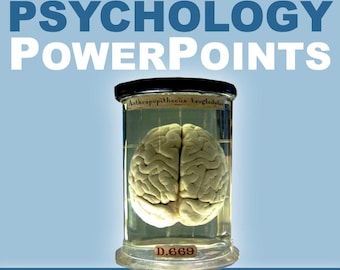 Introduction to Psychology PowerPoints/Google Slides + Student Guided Notes