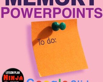 Psychology Memory PowerPoints / Google Slides / Video Links / Guided Notes