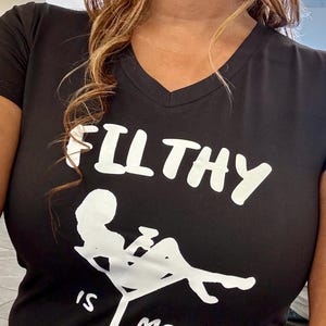 Filthy Martini Graphic Shirt: Bachelorette Party Drinking Tee
