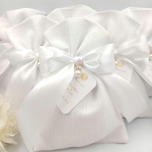 10 pezzi, bomboniere di lusso per matrimonio, bomboniere con perle bianche, matrimonio greco, matrimonio ortodosso, koufeta, mpomponiera, bomboniere, koufeta.