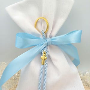 10 pcs, Boboniera for Greek Orthodox Baptism, Christening favors keychain, Boubouniera, Mpomponiera, Koufeta, Boy Greek baptism, Koufeta.