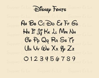 Fuente SVG de dibujos animados: Alfabeto de ratón (descarga digital)