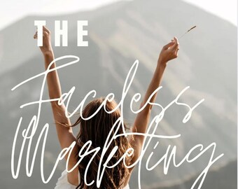 The Faceless Marketing Book: Master Digital Marketing on Instagram Without Showing Your Face