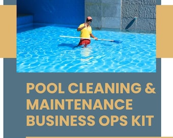 Pool Cleaning Service Business Template Starter Kit