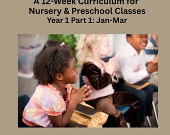 Curriculums for Christian Nursery and Preschool Sunday School Church and  Homeschool