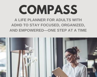 The Clarity Compass – ADHD Life Planner for Adults | Focus, Routines & Productivity PDF