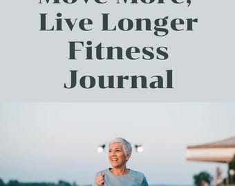 Fitness Journal: Workout, Meal & Habit Tracker (PDF Download)