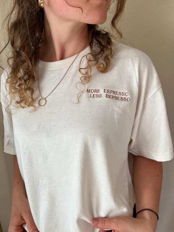 Individuell Bestickte T-Shirts, Personalisierte Baumwoll-Shirts, Einzigartige Bestickte T-Shirts, personalisiertes Geschenk,