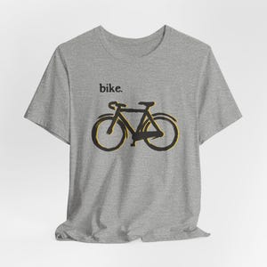 Biking Shirt - Unisex Bike Hobbyist Bicycle Graphic Tee, Perfect Cyclist Apparel, Cool Bike Graphic Tees