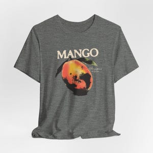 Mango T Shirt - Unisex Mango Graphic Shirt for Fruit Lovers & Foodie, Cool Botanical Tee, Vintage Style Top, Perfect Fruit Lovers Gift