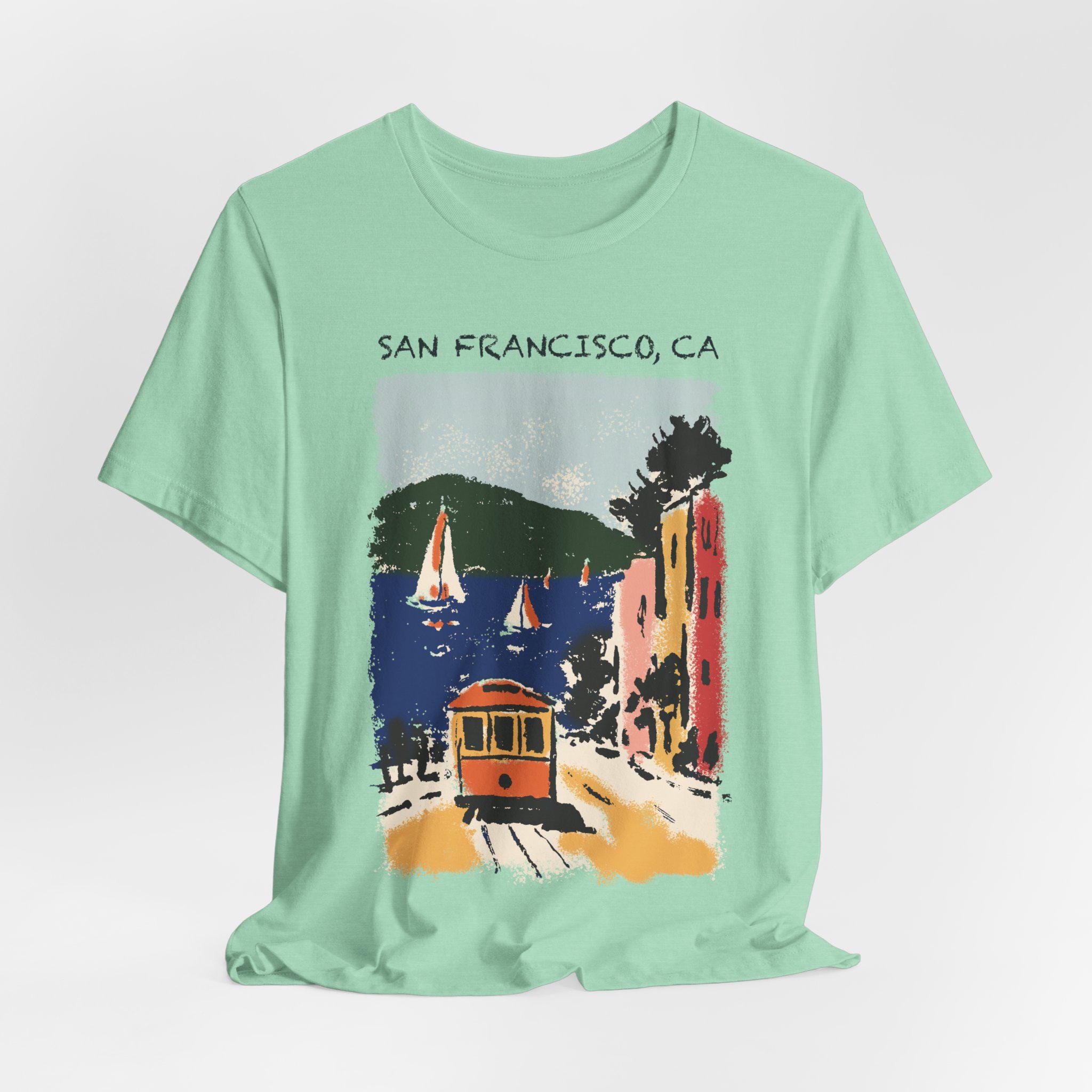 サンフランシスコ カリフォルニア シャツ - ヴィンテージスタイル SF