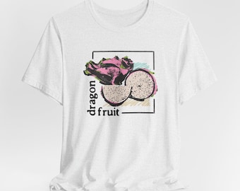 Dragon Fruit Graphic Shirt: Unisex Retro Botanical Tee
