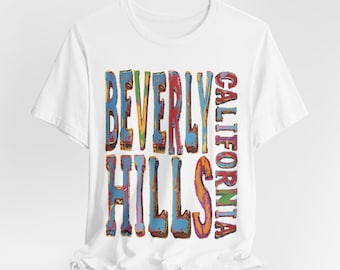 Beverly Hills California Shirt: Retro Cali Travel Tee