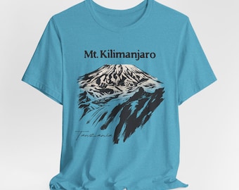 Mt. Kilimanjaro Graphic Tee: Tanzania Travel Shirt