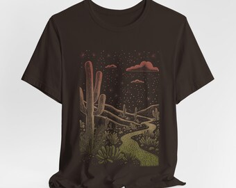 Kaktusträdgårdströja: Unisex-tröja i vintagestil