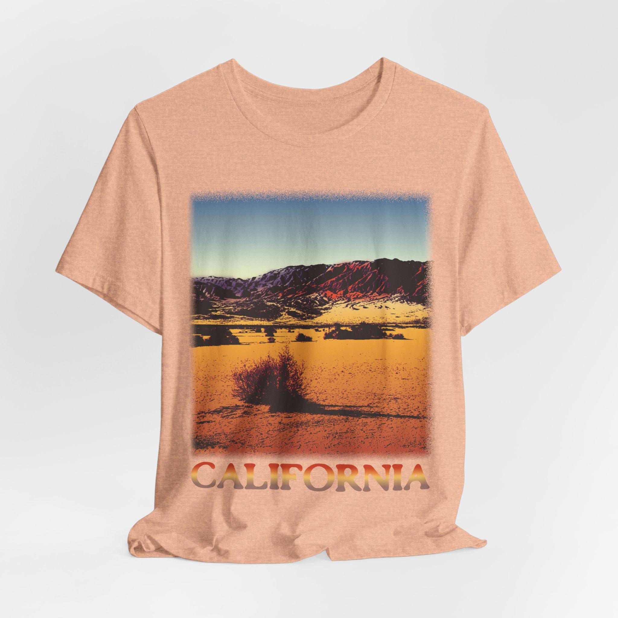 California Desert T-shirt: Vintage Style Nature Tee - Etsy