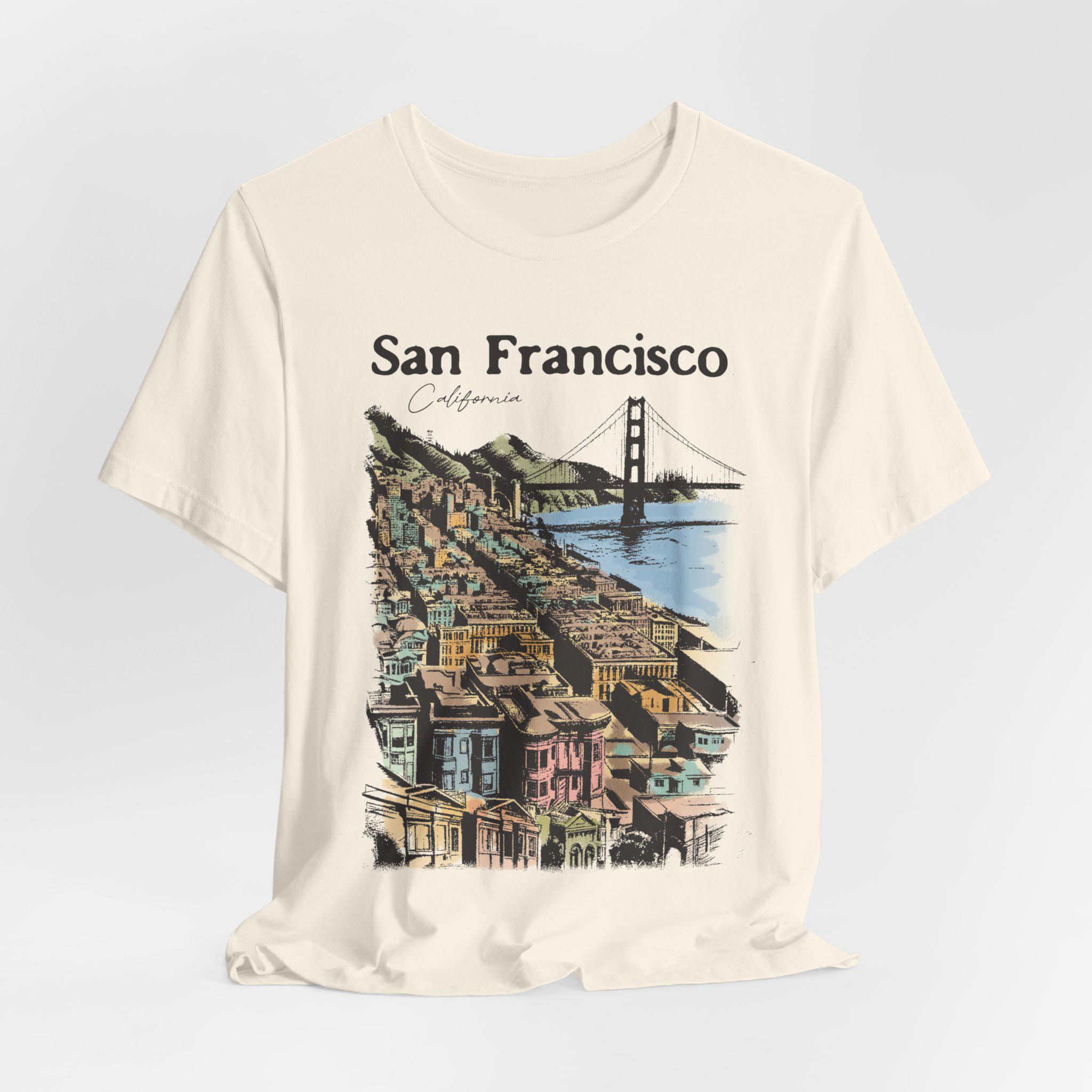 サンフランシスコ グラフィック T シャツ: ヴィンテージ アーバン 