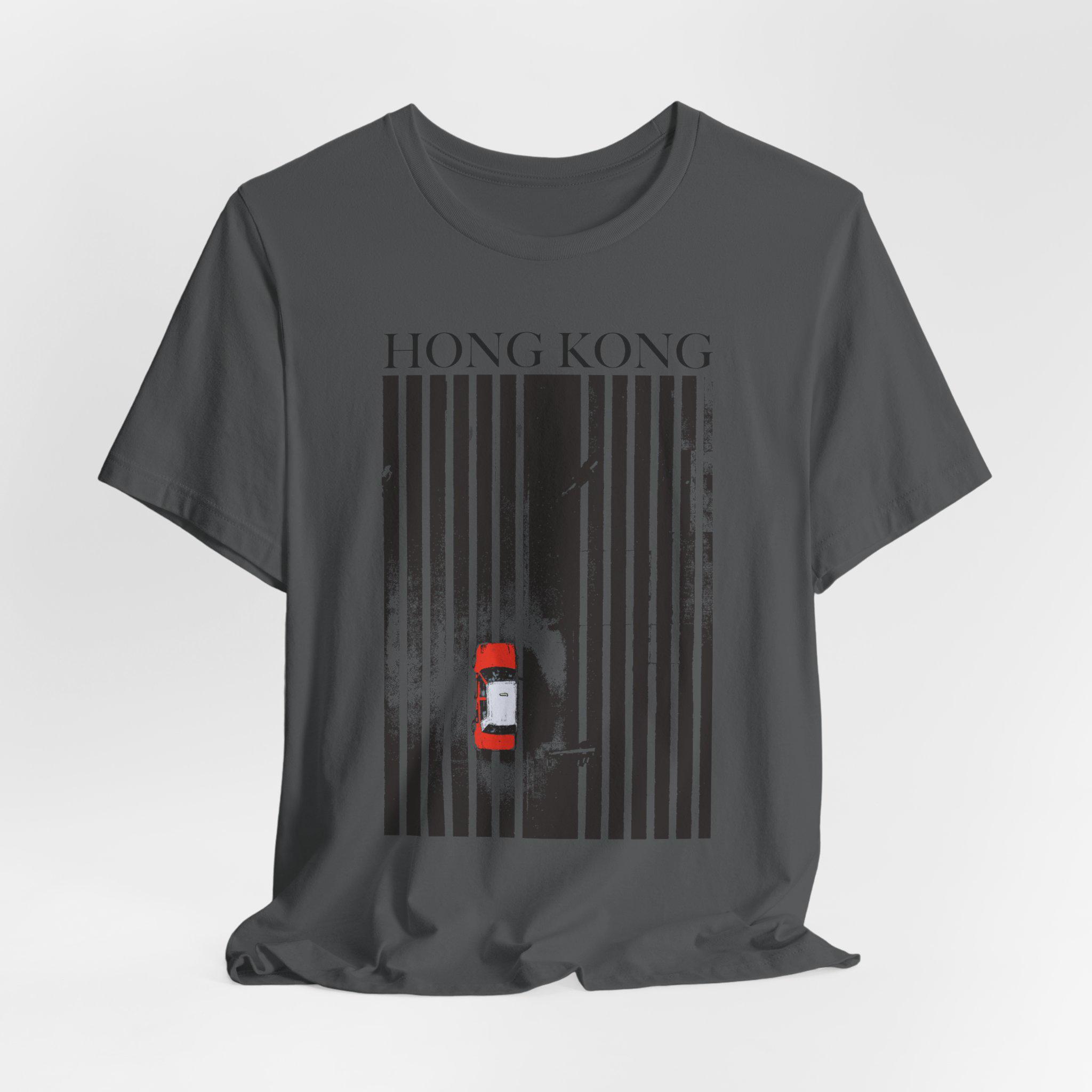 Hong Kong Taxi Shirt - Unisex Hong Kong Urban Cityscape