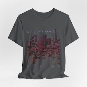 Las Vegas Strip At Night Shirt - Unique Las Vegas Shirt, Unisex Nevada Travel Gift, Vintage Style Tee