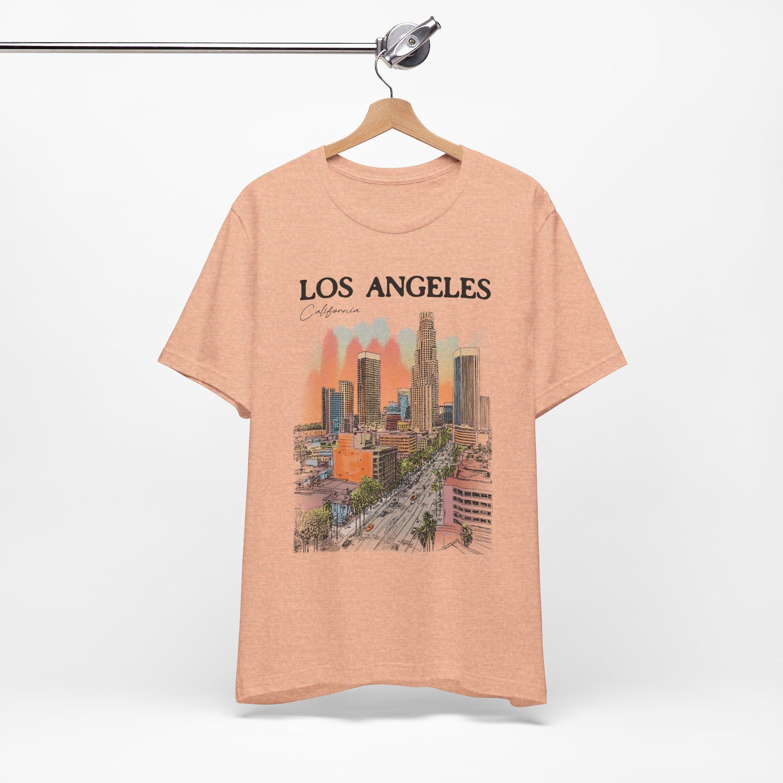 Stilvolle Los Angeles Shirt Ebenbild
