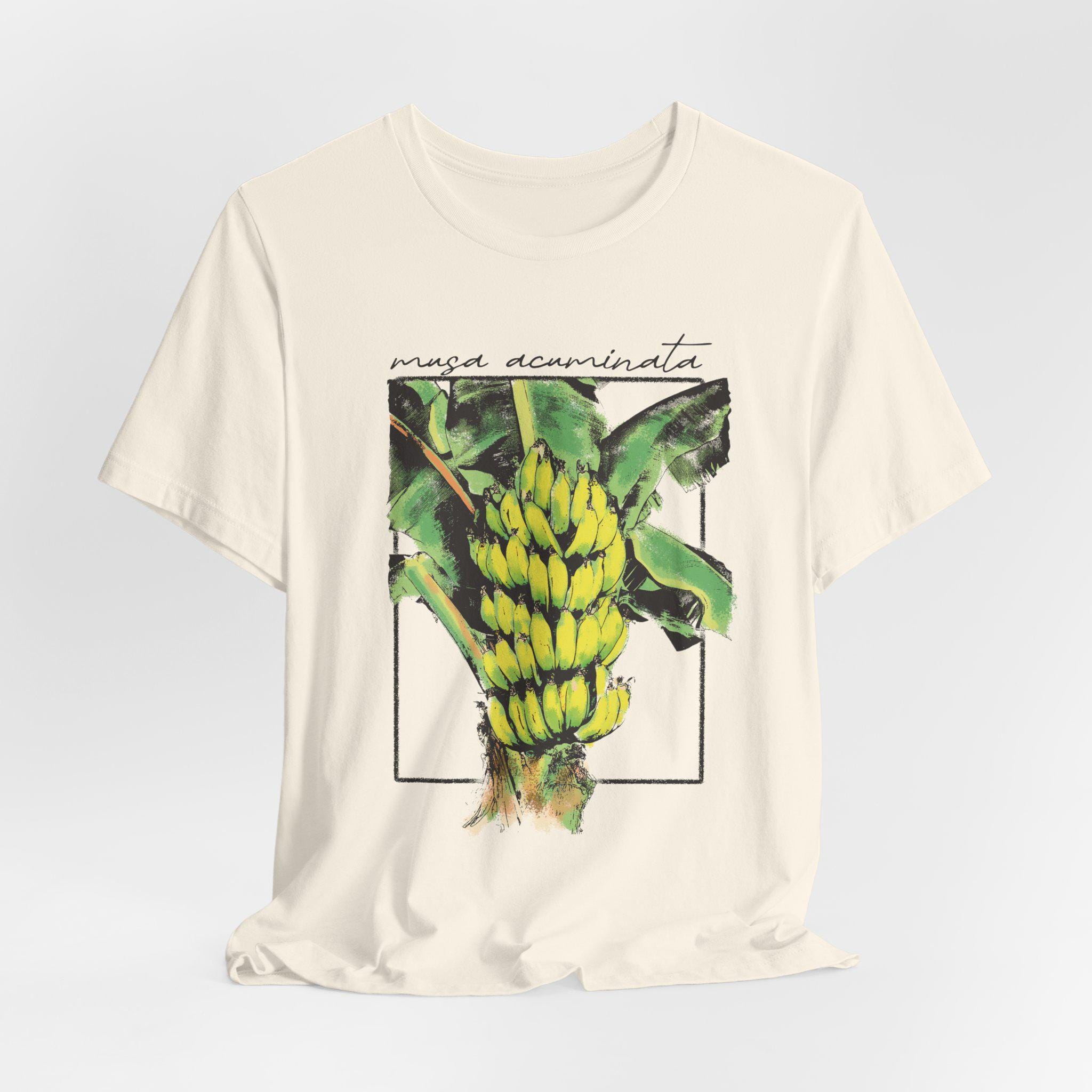 Tシャツ・カットソー SATUR Banana Tree Graphic Short Sleeve T-Shirt Saturday Whit MUSINSA | SATUR Banana Tree Graphic Short-sleeved T-shirt