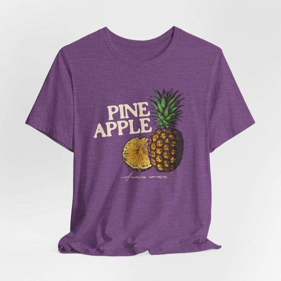 Pineapple T Shirt Unisex Pineapple Graphic Tee for Fruit Lovers