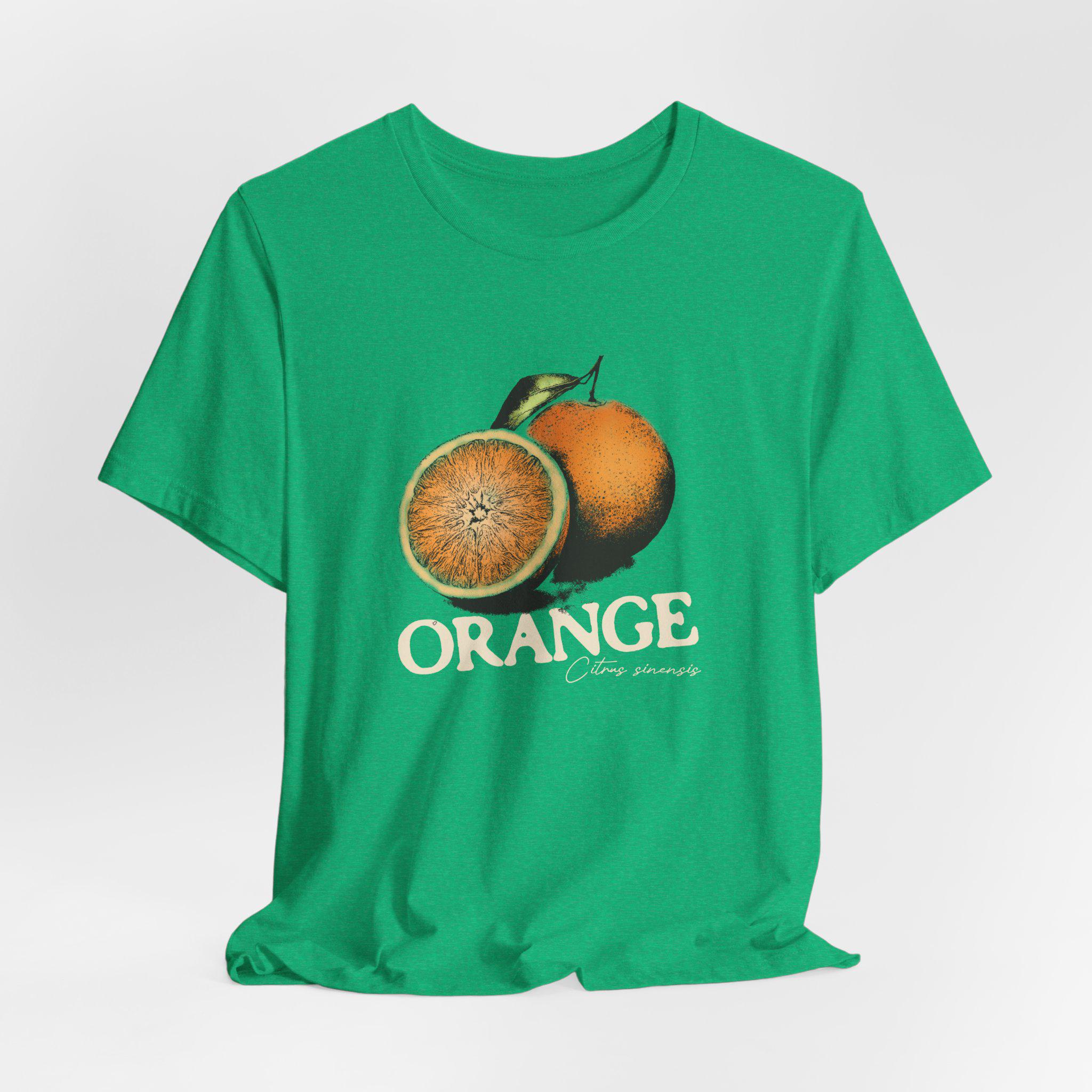Orange Graphic Tee: Unisex Vintage Style Fruit Shirt - Etsy Canada
