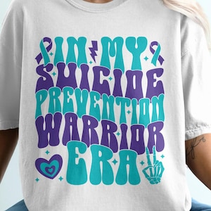 Retro In My Suicide Prevention Warrior Era Svg, Suicide Prevention Awareness Svg Png, Suicide Prevention Month Svg Cricut Sublimation