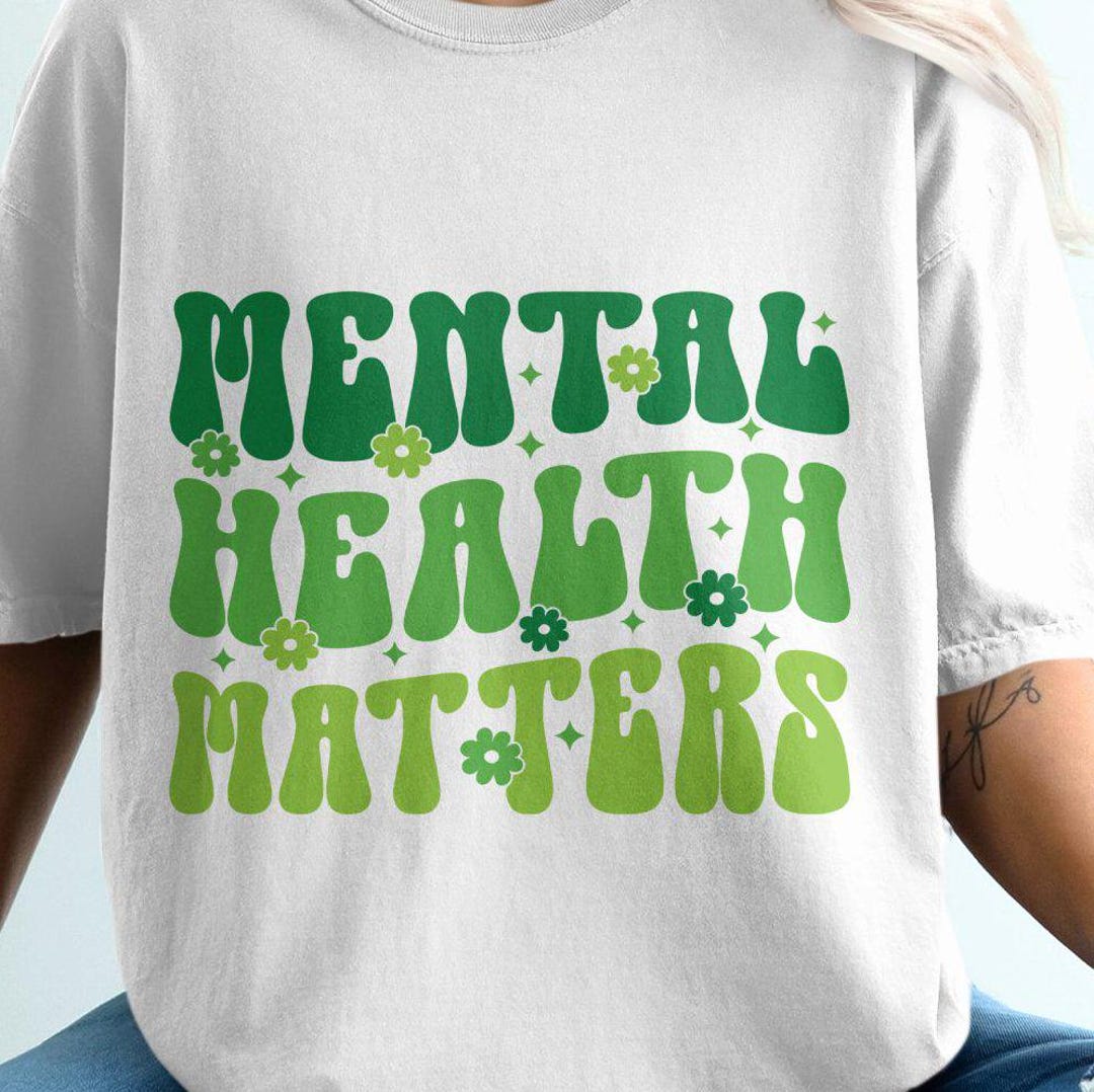 Retro Mental Health Matters Svg Png, Mental Health Awareness Png Svg ...