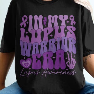 Retro Lupus Awareness Svg Png, In My Lupus Warrior Era Svg, Lupus Support Ribbon Svg Cricut File, Lupus Png Sublimation Design